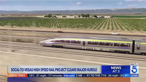 Vegas-to-SoCal high-speed rail project clears major hurdle
