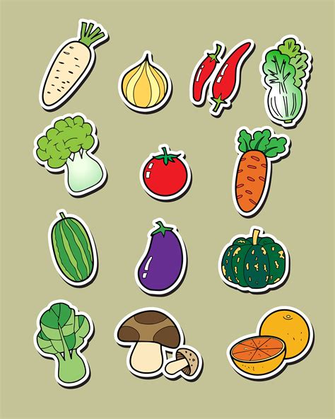 Vegetable Drawing