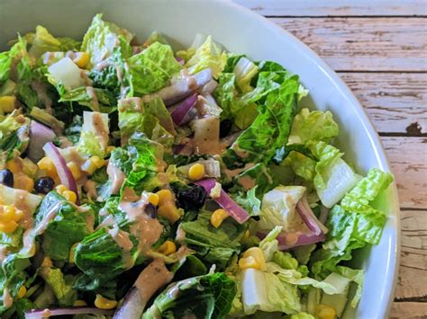 Vegetarian BBQ Salad Recipe - Mama Likes To Cook