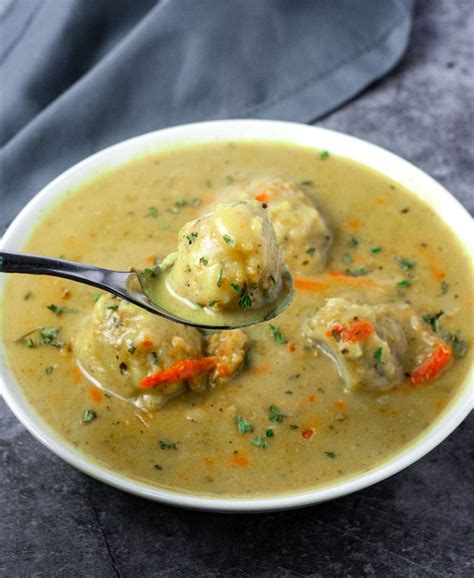 Vegetarian chicken and dumplings. We're so different, he and I. He's an old man, and I'm a spring chicken. He's turning 44, and I just turned a lovely 36. He's slow to rise and... Edit Your... 