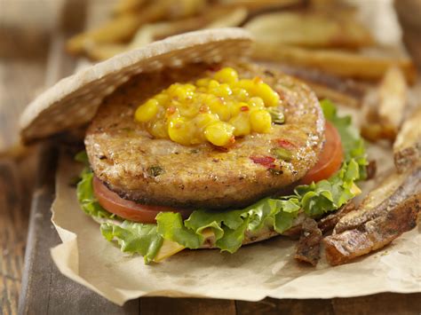 Vegetarian meat substitutes. Mar 8, 2018 · Vegan burgers have 100 cal, 4 g fat, 10 g protein; Chicken cutlets have 80 cal, 2.5 g fat, 11 g protein. Cost: 7/10 Not too bad compared to other meat substitutes. Chicken cutlets are $4.59 per 9.7 oz box; Burgers are $5.79 for a 8.4 oz box of 4 patties. 