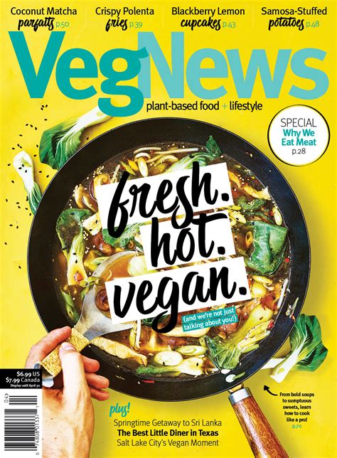 Vegnews - VegNews offers vegan news, recipes, travel, beauty, fashion, and more on its website, magazine, and social media platforms. Learn how to be a fabulous vegan with VegNews guides, VIP …