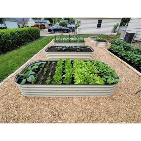 Vego raised bed. A raised bed does not always require a significant depth for it to be effective. They should have at least 8 inches of soil depth to accommodate the root systems of plants, because the majority of plant roots require 6 – 8 inches of soil for healthy root growth. A depth of 8 – 12 inches will suffice for most gardening … 
