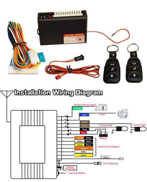 Vehicle Car Door Lock Keyless Entry System Central Locking w