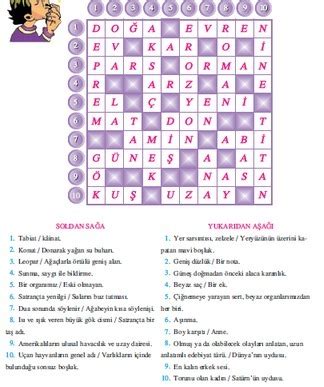 Vekil Bulmaca Cevapları. 