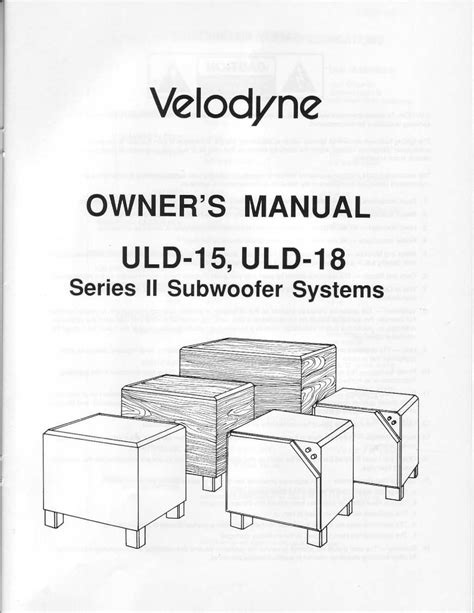 Velodyne uld 15 uld 18 subwoofer service manual. - Boston public schools math pacing guide.