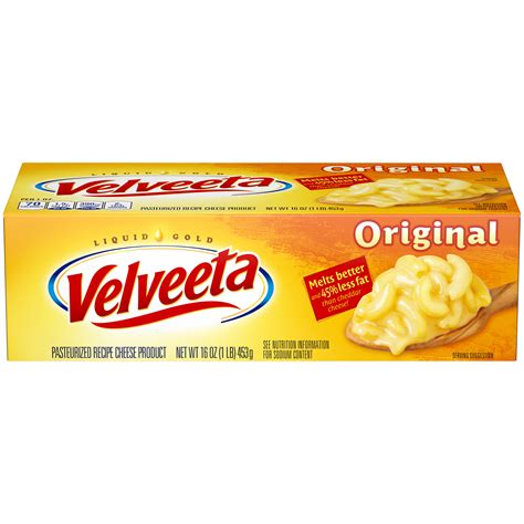 Velveeta. Aug 16, 2021 ... Ingredients · 1 cup evaporated milk · 2 cups grated sharp cheddar cheese · 2 ounces cream cheese · 1/2 teaspoon dry mustard · 1/... 