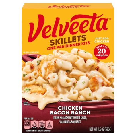 Velveeta’s supremely creamy texture, epic meltability and rich, savory taste satisfy your cravings any day of the week. Sometimes unnecessary is necessary, so kick back, relax and embrace the flavor, unapologetically. Refrigerate our 20 oz box of 5 individually wrapped Velveeta Fresh Packs of cheese after opening to maintain freshness.. 