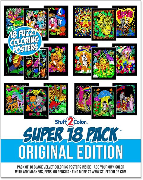 Velvet Coloring Posters