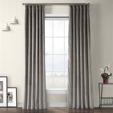 Velvet Flocked Curtains Wayfair