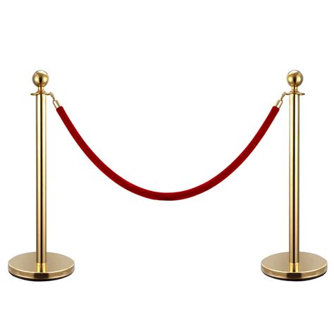 Velvet rope. 12 or 24 Stanchions. Swivel Wheels Lock. Padded Surfaces. Works with All Posts. Made in USA. From: $ 471.17 Select Options. Rope and stanchion sets need VIP ropes to complete your look. We have high quality velvet ropes for sale in red, pink, and more colors: 866-715-6006. 
