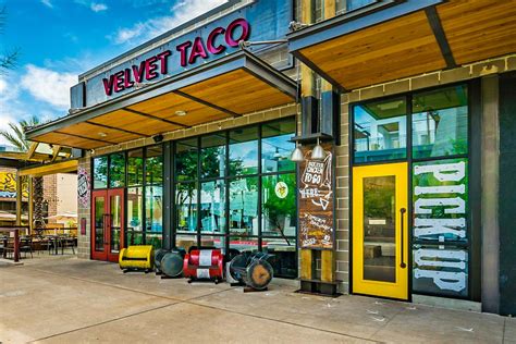Velvet tacos near me. Velvet Taco (Rim Crossing) 4.7 (68 ratings) • Gluten Free Friendly • $. • Read 5-Star Reviews • More info. 5515 N Loop 1604 W #105, San Antonio, TX 78257. Enter your address above to see fees, and delivery + pickup estimates. $ • Gluten Free Friendly • Vegetarian Friendly • Tacos • Alcohol. Group order. 