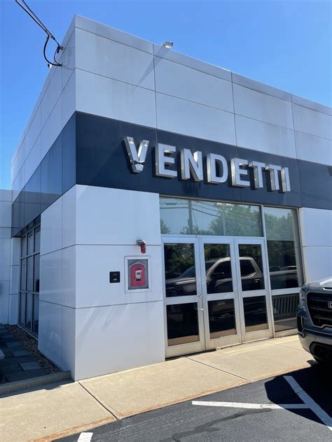 Vendetti motors. Shop online for a new or used GMC Sierra 1500, GMC Terrain or Buick Encore at Vendetti Motors. We are just a short drive from nearby towns like North Attleboro, Mansfield, Cumberland and Milford. Come in today for a test drive! Skip to Main Content. 411 W CENTRAL ST FRANKLIN MA 02038-1899; 