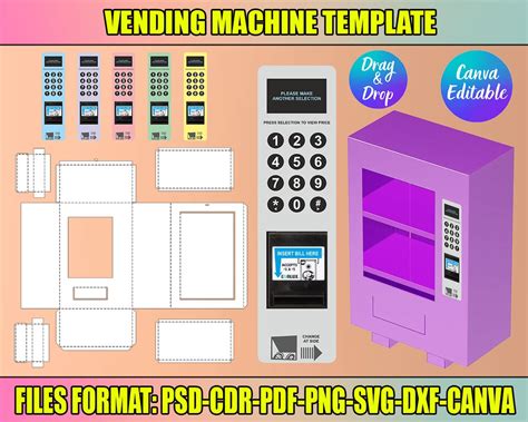 Vending machine design template. .  <a href=https://happyvacation.utxot...
