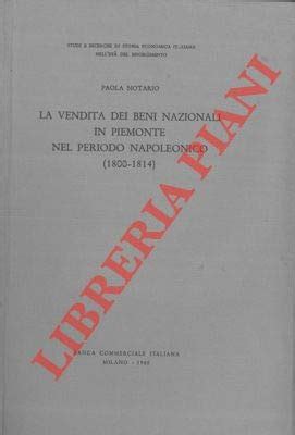 Vendita dei beni nazionali in piemonte nel periodo napoleonico (1800 1814). - Pharmacy technician laboratory manual book download.