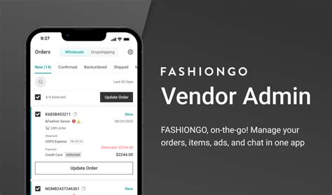 Vendoradmin fashiongo. Read reviews, compare customer ratings, see screenshots and learn more about FASHIONGO Vendor Admin. Download FASHIONGO Vendor Admin and enjoy it on your iPhone, iPad and iPod touch. ‎The FASHIONGO Vendor Admin app is like your Vendor Admin portal but on your phone. You can easily confirm orders, manage items, get ad … 