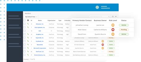 Vendorpedia Demo Get in Touch