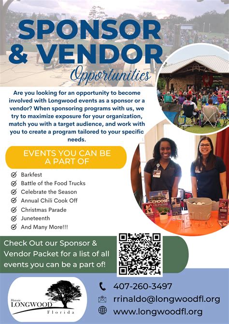 Vendors and Sponsors