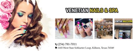 Venetian nails tyler texas. WELCOME TO VENETIAN NAILS & SPA. Located in the heart of Killeen, TX 76549, Venetian Nails and Spa has become an industry leader in nail services. Our nail salon 76549 was founded on the idea of delivering only the finest nail and spa services to clients all over the Killeen area. As soon as you walk through the doors at nail salon … 