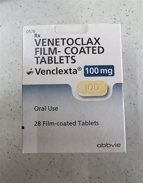 Venetoclax pi. 2, 5.  VENCLEXTA&reg; (venetoclax tablets), for oral use I...