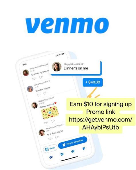 Use Venmo promo code 'HACK345' to get exclusive Venmo bonuses. Read the details below! Venmo sign up bonus gives a $10 bonus, and Venmo referral bonus gives a $20 bonus for every new member who joins from the referral link or code: HACK345. 