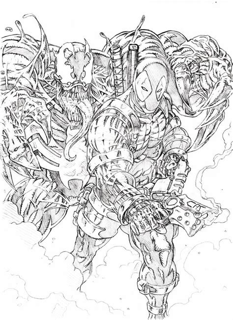 Venompool Coloring Pages Coloring Pages