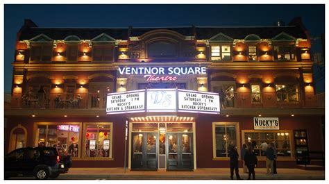 Ventnor square theater. The long shuttered Ventnor Twin Movie was moments away from being condemned and demolished. Now, just a few years later, the 1930’s era structure is ready for a comeback as the all new, Ventnor Square Theatre. Official grand opening & ribbon cutting is Saturday, May 22. 