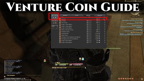 Now the Grand Company Delivery Missions window will appear. Here you will find three tabs 'Supply', 'Provisioning', and 'Expert Delivery'. If you have any item on this list, give it to the officer. He will reward you with some Company Seals. The CS that you will receive depends on the quality of the item.. 