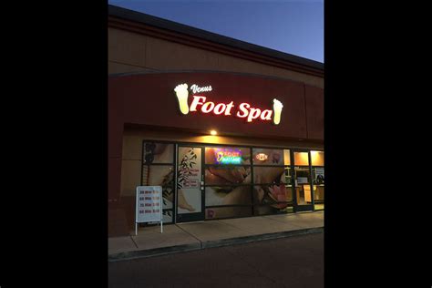 Venus foot spa. The $22 foot massage is this: they put your feet in a bucket of hot water while they massage your neck, shoulders, head and arms. They then take your feet out and extend the recliner you are seated in and massage your feet and legs. … 