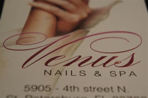 Venus nails st petersburg fl. 389 customer reviews of Venus Nails & Spa. One of the best Nail Salons, Beauty business at 5905 4th St N, Saint Petersburg FL, 33703 United States. Find Reviews, Ratings, Directions, Business Hours, Contact Information and book online appointment. 