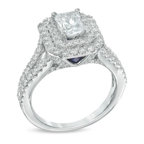 Vera wang zales ring. Vera Wang Love Collection 1 CT. T.W. Diamond Frame Engagement Ring in 14K White Gold. $3,339.00. Compare. The Kindred Heart from Vera Wang Love Collection Tilted Pendant in 10K Rose Gold - 19". Iconic. $699.30. $749.99. Compare. Vera Wang Love Collection 1-5/8 CT. T.W. Pear-Shaped Diamond Double Frame Twist Engagement Ring in 14K White Gold. 