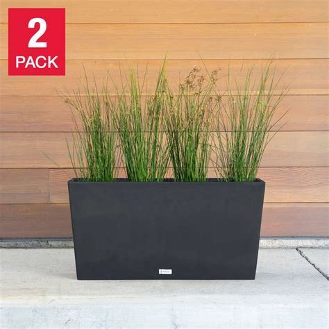 Veradek planters costco. The understated design of the Window Box planter will add a beautiful modern aesthetic to your living space, windows and walls, or railings with 3 different mounting options! Durable polypropylene construction, 5 year warranty all weather resistant, crack proof, fade resistant, scratch resistant with drainage hole. 