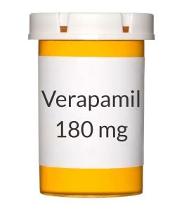 Verapamil 180mg ER Tablets - HealthWarehouse