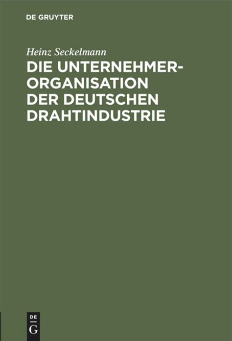 Verbandsbildung in der deutschen drahtindustrie, insbesondere für walzdraht. - Pfaff hobby 4270 sewing machine manual.