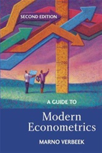 Verbeek a guide to modern econometrics. - Individuo en la cultura y la historia.