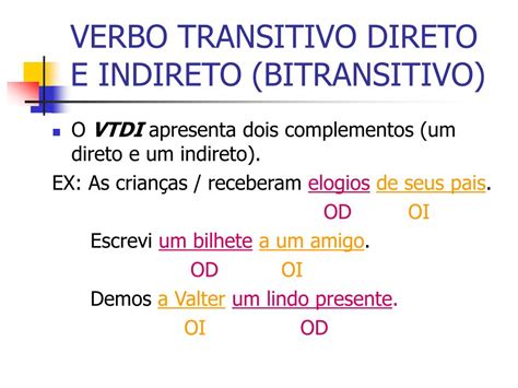 Verbo transitivo direto - Toda Matéria