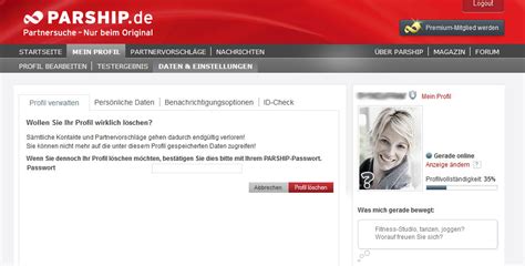 Verdacht auf Scam/Fake-Profil-wie vorgehen? Parship-Forum