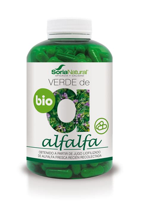 Verde de Alfalfa BIO · Soria Natural · 240 cápsulas