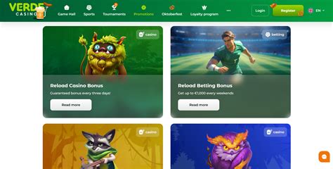 Verdecasino Bonus Code