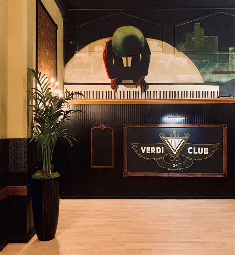 Verdi club sf. 2424 Mariposa Street, San Francisco, CA. Call. About This Vendor. The Verdi Club is an Italian American social club that was established in 1916. The Verdi … 