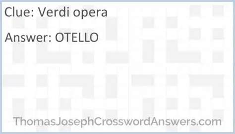 Verdi opus crossword clue. Clue: Verdi's slave girl. Verdi's slave girl is a crossword puzzle clue that we have spotted 10 times. There are related clues (shown below). 