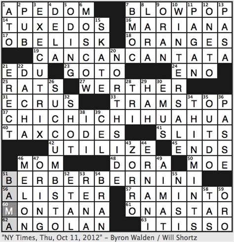 Ernani, Crossword Clue. The Crossword Solver found 3