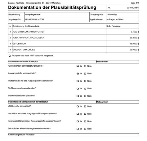 Vereinfachte Plausibilitätsprüfung bei geprüften …