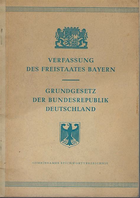 Verfassung des freistaates bayern und ergänzende bestimmungen. - The architect s handbook of professional practice.