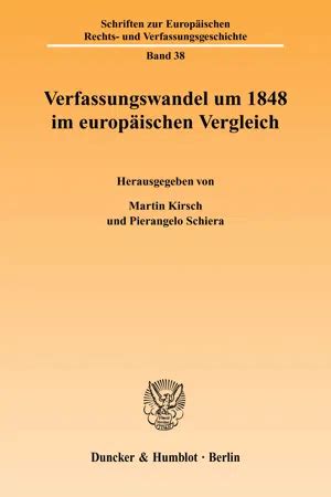Verfassungswandel um 1848 im europäischen vergleich. - Religie van de turkana van kenia.