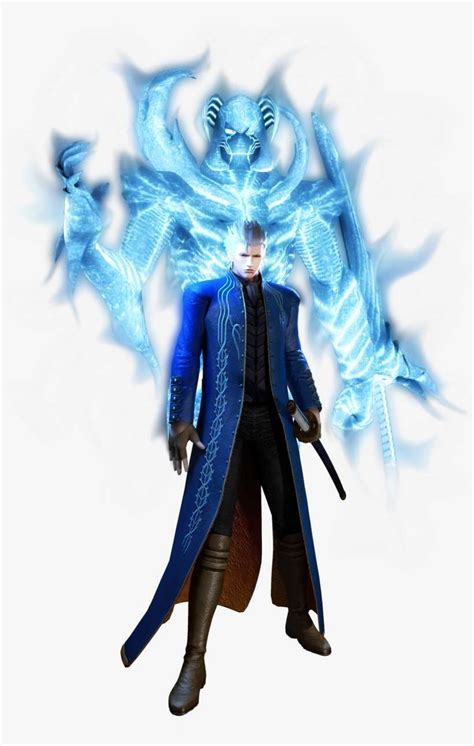 Vergil Profile Image Vergil Devil Trigger Dmc4 PNG Image