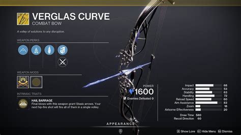 Verglas Curve Catalyst What it does & How to get Destiny 2 Pro