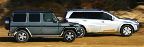 Vergleichstest: Mercedes GL320 CDI vs. Mercedes G320 CDI