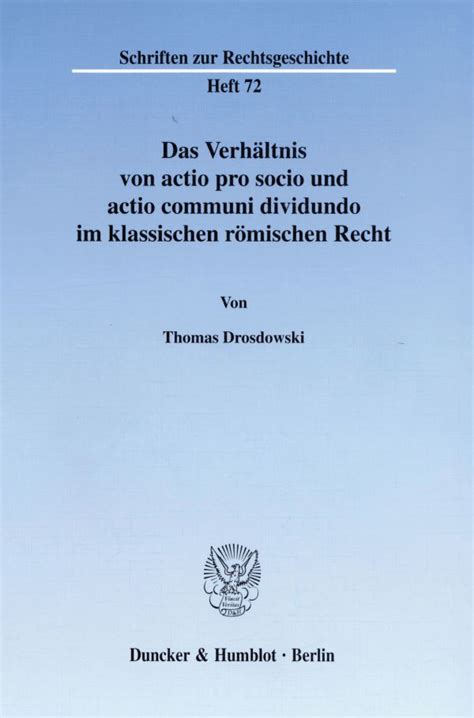 Verhältnis von actio pro socio und actio communi dividundo im klassischen römischen recht. - Download del manuale di riparazione del servizio issuu hyundai i20 da.