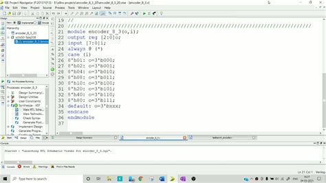 Verilog Code For Encoder